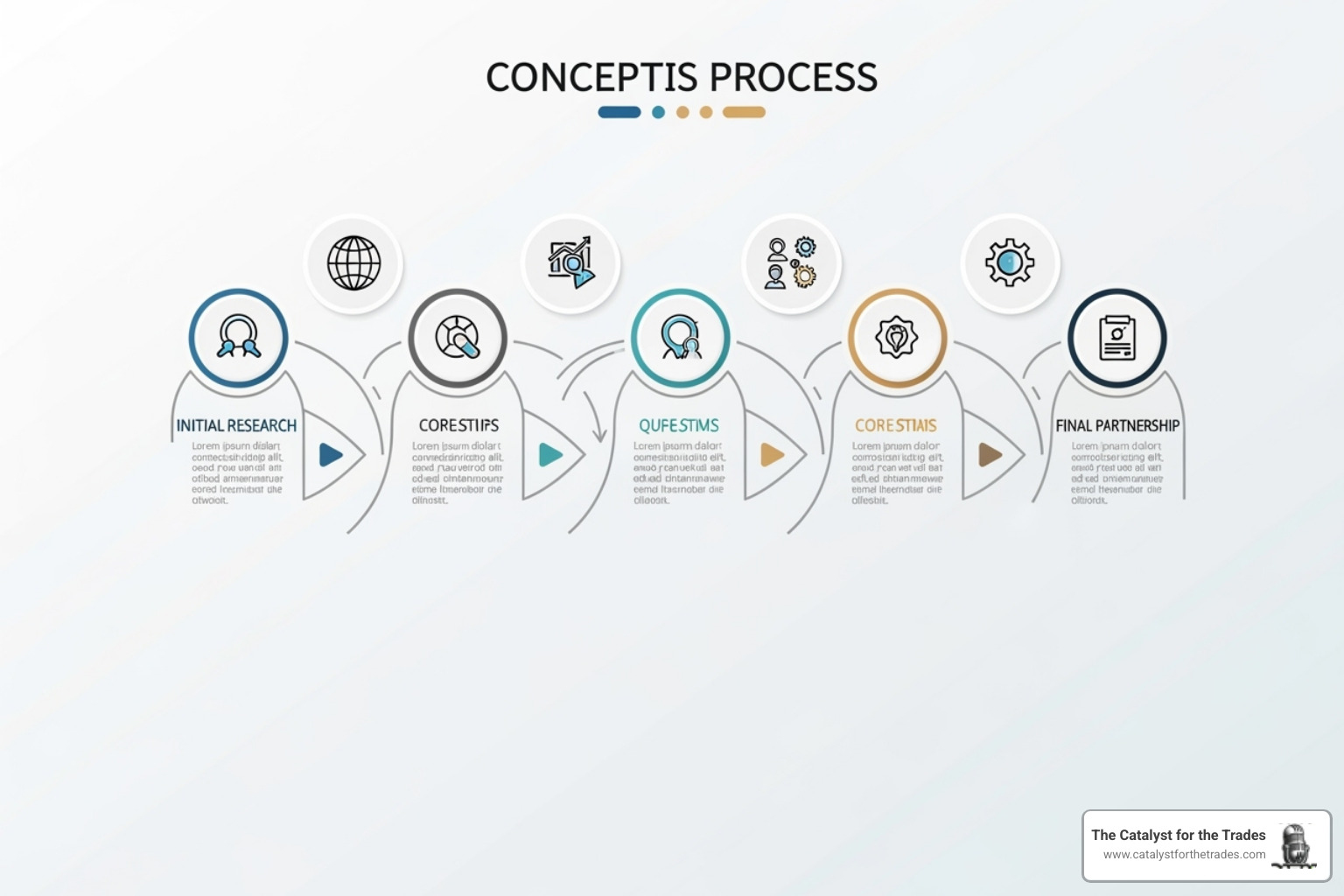 Image of a flowchart detailing the 7-step vendor selection process: 1. Research potential vendors through directories and referrals, 2. Create shortlist and issue RFP/RFQ with clear requirements, 3. Evaluate objectively using weighted scorecards, 4. Conduct due diligence and check references, 5. Negotiate contract terms and pricing, 6. Finalize contracts and onboard vendors, 7. Foster ongoing collaborative relationships - choosing right vendors