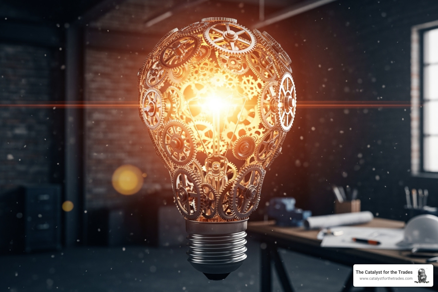 A lightbulb composed of interconnected gears, symbolizing innovative ideas and strategic thinking - thought leadership A lightbulb composed of interconnected gears, symbolizing innovative ideas and strategic thinking - thought leadership