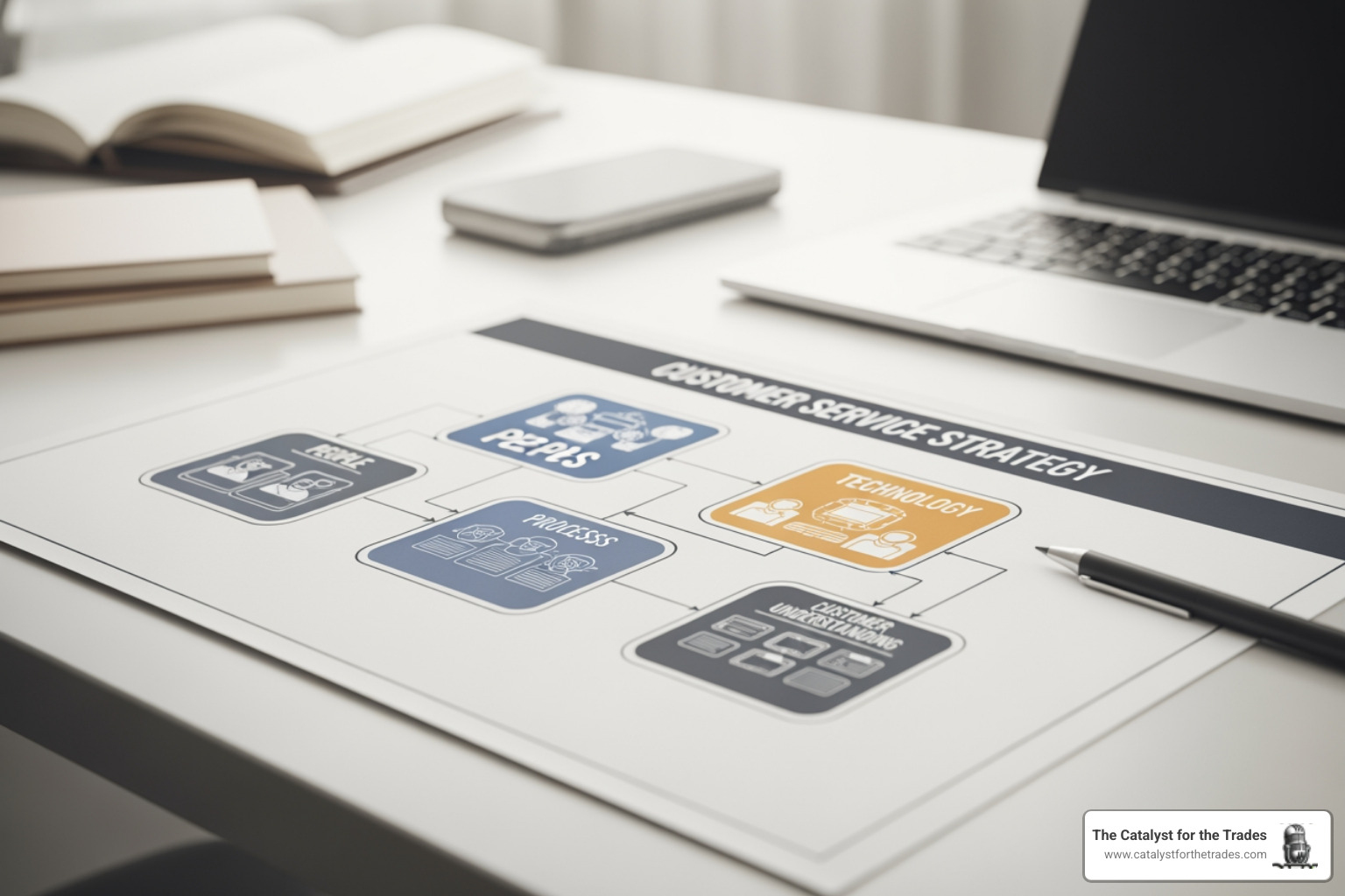 blueprint of customer service strategy components - customer service strategy