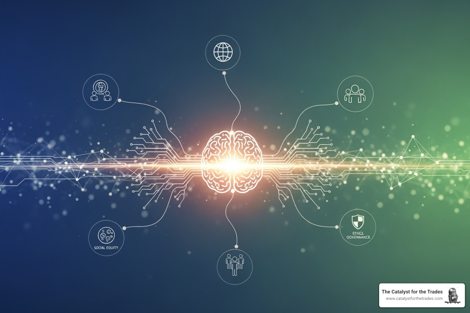 Step-by-step infographic showing the AI CSR implementation process: 1. Define goals and metrics, 2. Choose AI tools and partners, 3. Build data infrastructure, 4. Train team and monitor, 5. Measure impact and adjust strategy - ai csr implementation Step-by-step infographic showing the AI CSR implementation process: 1. Define goals and metrics, 2. Choose AI tools and partners, 3. Build data infrastructure, 4. Train team and monitor, 5. Measure impact and adjust strategy - ai csr implementation